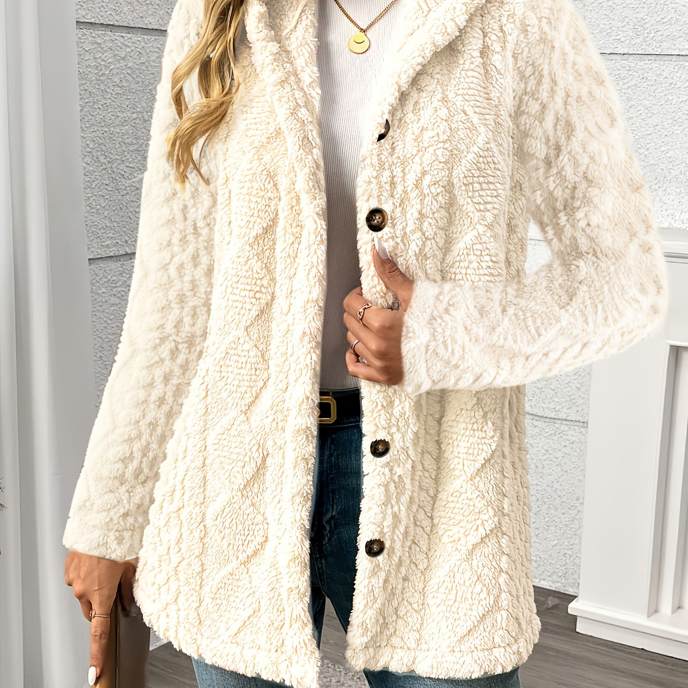Celine - Weiches Teddy-Weste