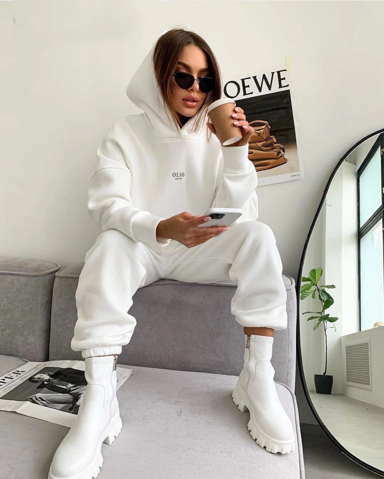 LUNA COZY SET – Strickfleece Loungeanzug