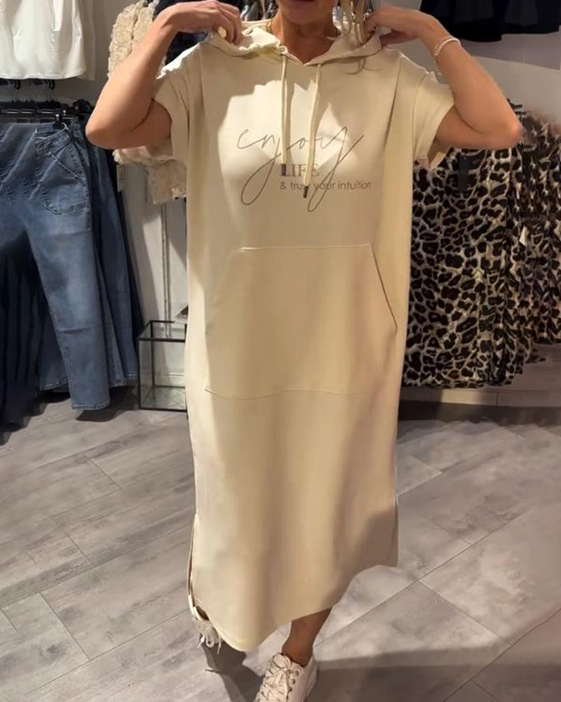 Sandra | Lässiges Hoodie-Kleid