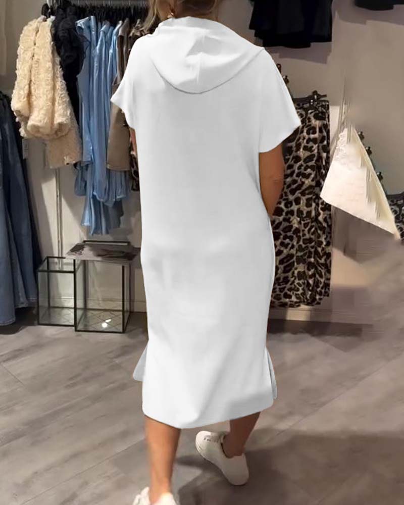 Sandra | Lässiges Hoodie-Kleid