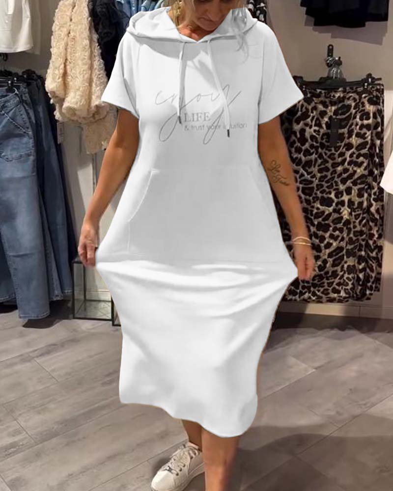 Sandra | Lässiges Hoodie-Kleid