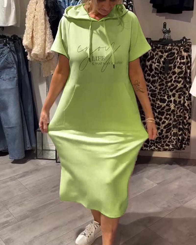 Sandra | Lässiges Hoodie-Kleid