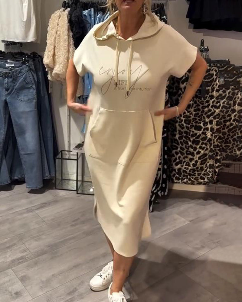 Sandra | Lässiges Hoodie-Kleid