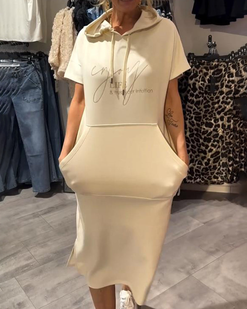 Sandra | Lässiges Hoodie-Kleid