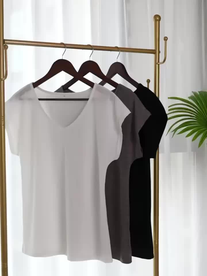 3-teiliges Damen T-Shirt Set – Für Jeden Tag im Stil