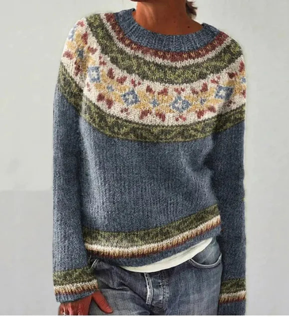 Julia - Vintage Strickpullover