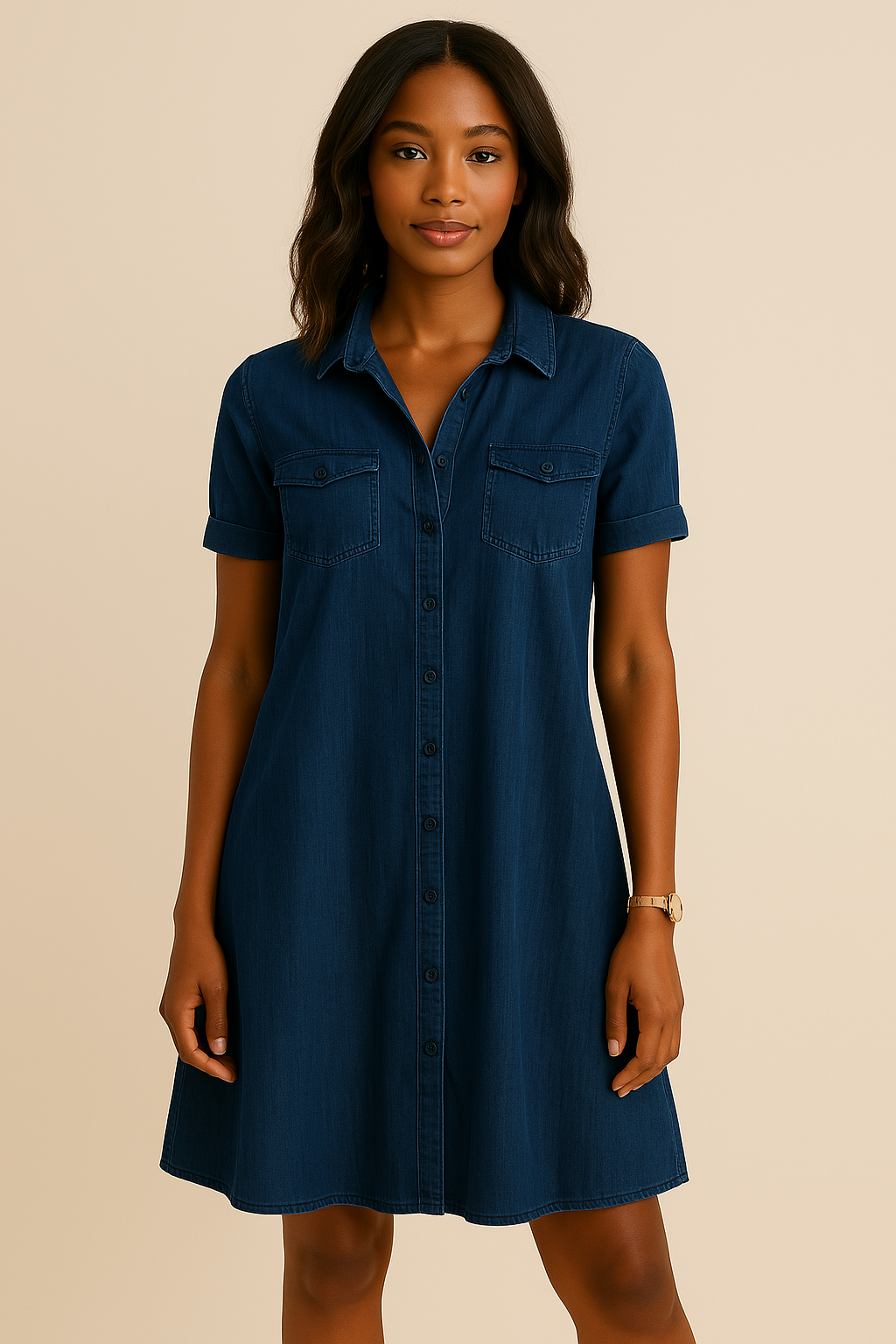 Emily | PerfectFit Denimkleid