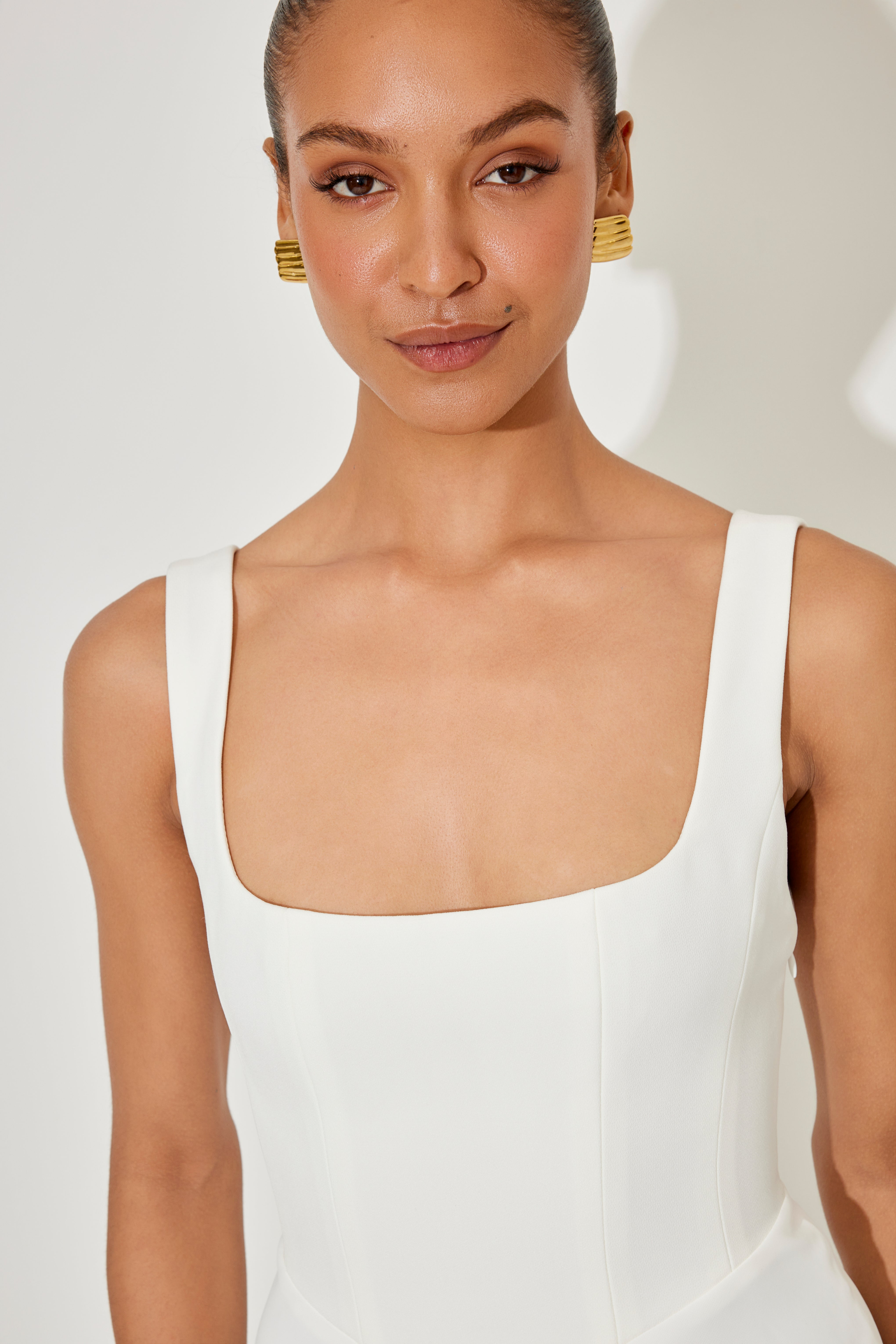 Amelia | Zeitlose Fließende Midi-Kleid