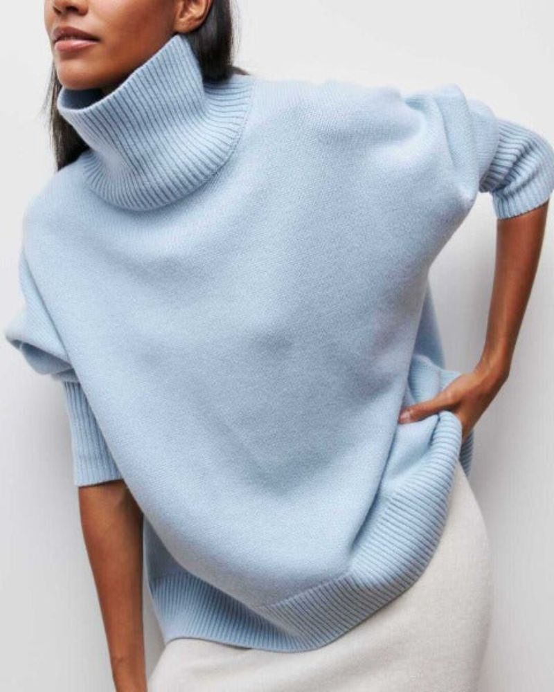Evy – Rollkragenpullover in Relaxed Fit
