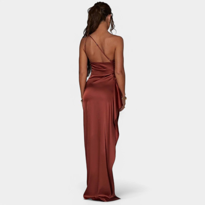 SERENYA – Luxuriöses Satin Abendkleid