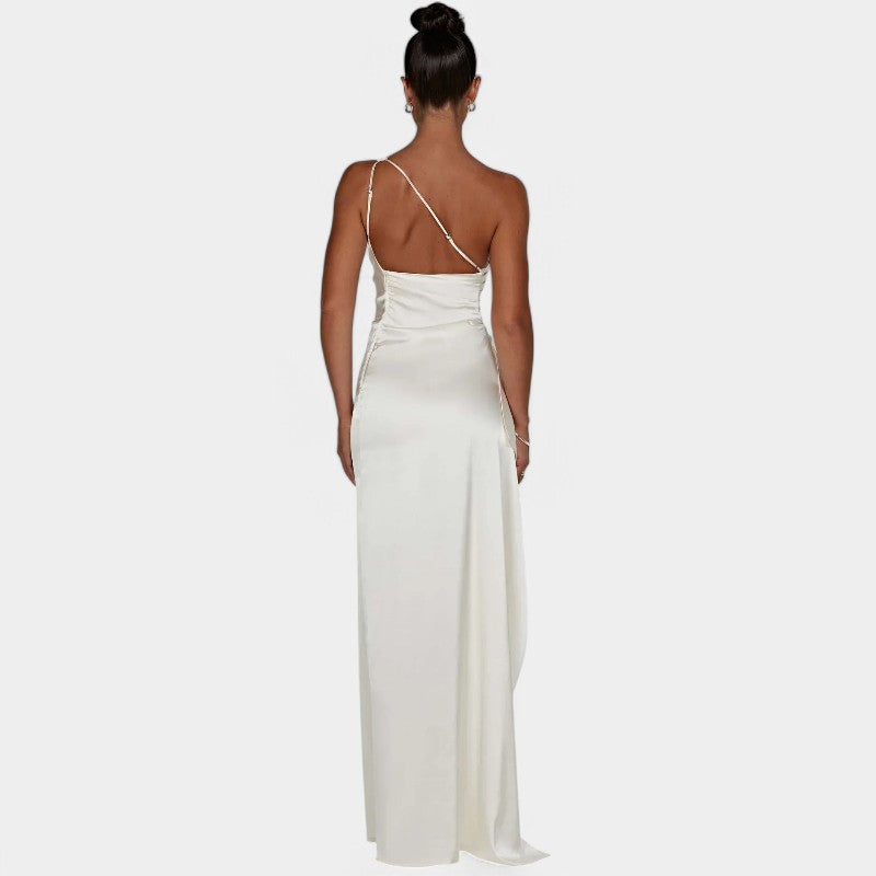 SERENYA – Luxuriöses Satin-Abendkleid