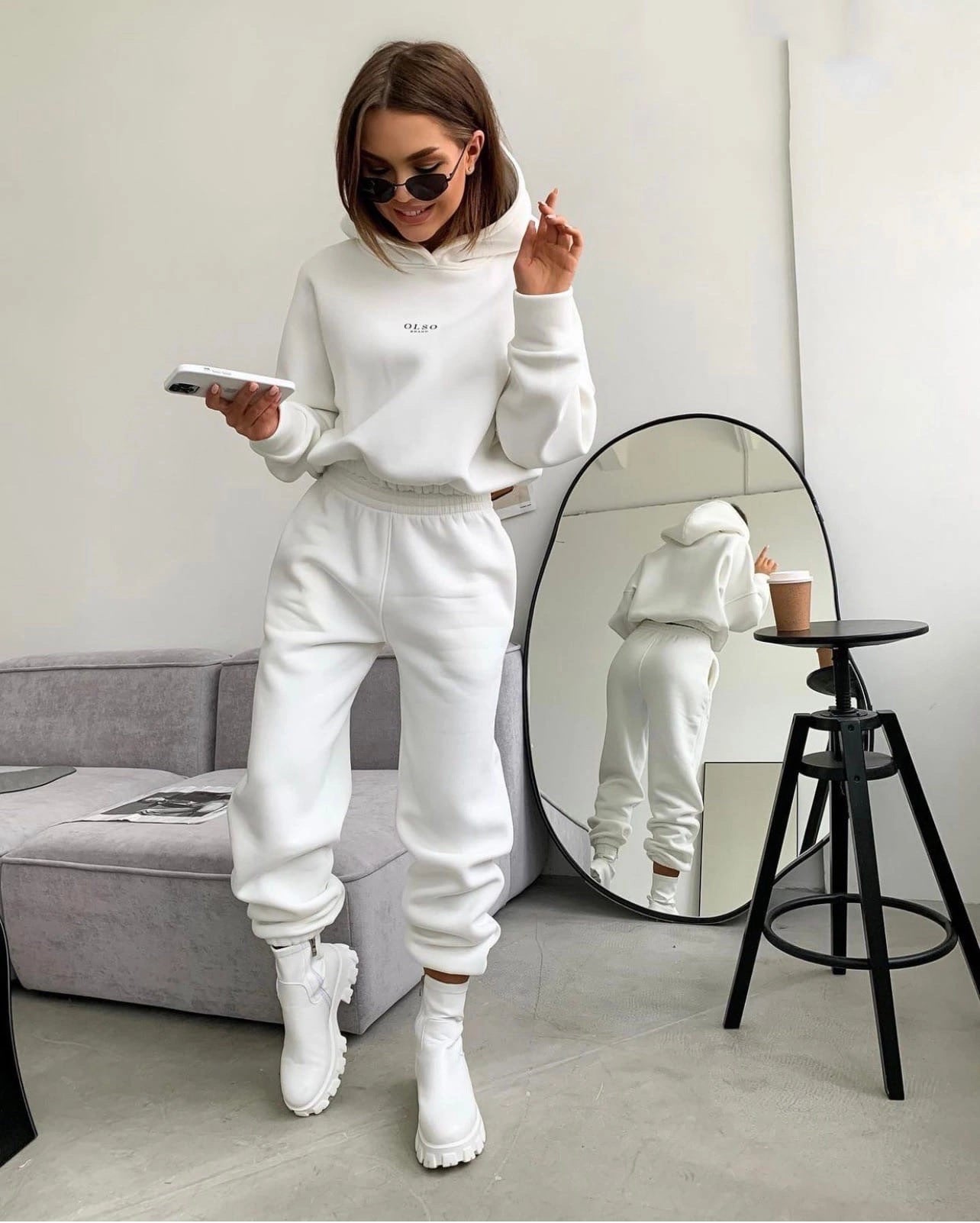 LUNA COZY SET – Strickfleece Loungeanzug