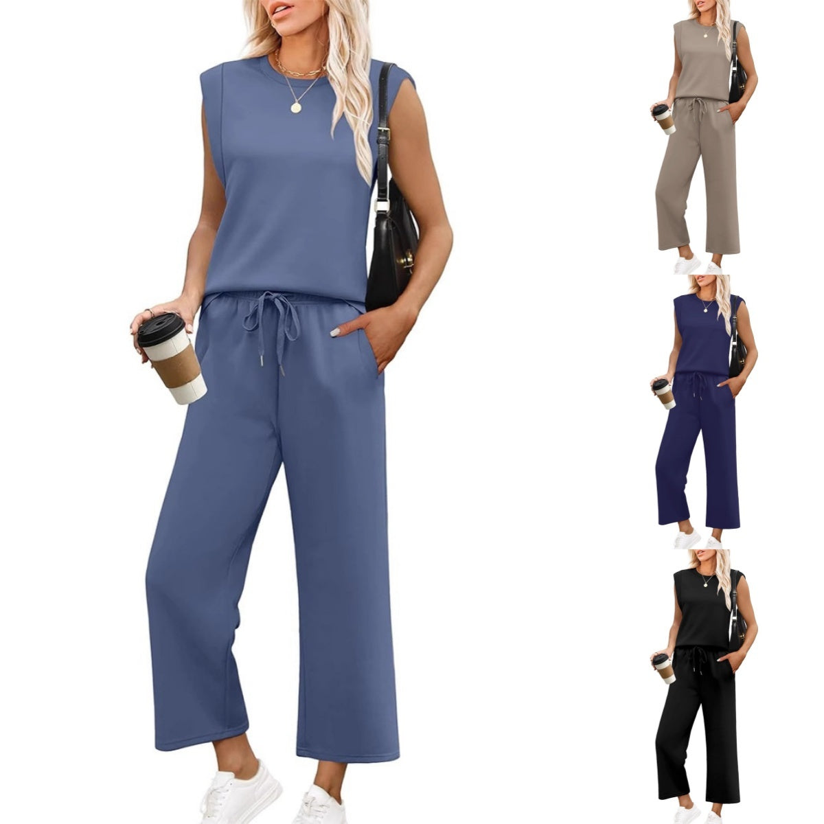 Ania | Damen Zweiteiliges Set – Weich, Slim und Stilvoll