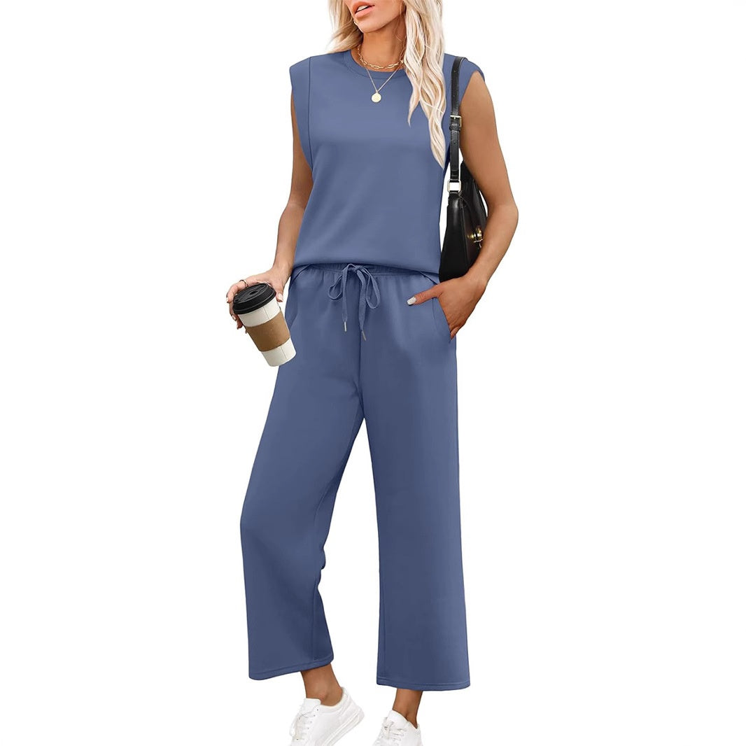 Ania | Damen Zweiteiliges Set – Weich, Slim und Stilvoll