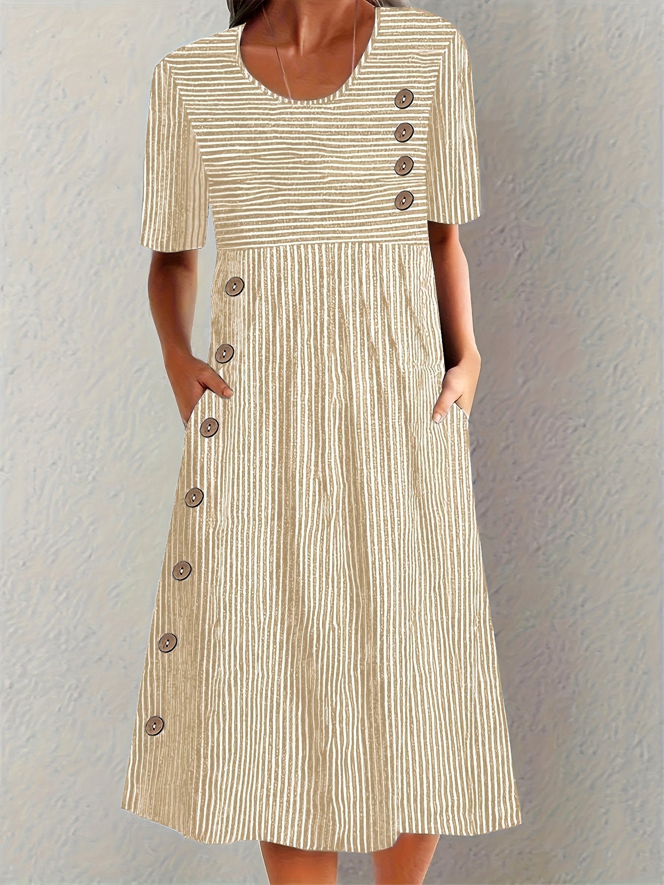 Sofia | Gestreiftes Sommerkleid