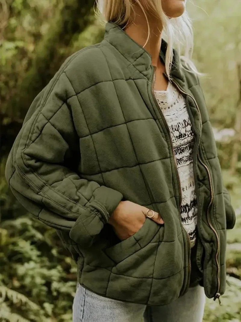 Josiane | Gefütterte Jacke mit eleganter Oversized-Optik