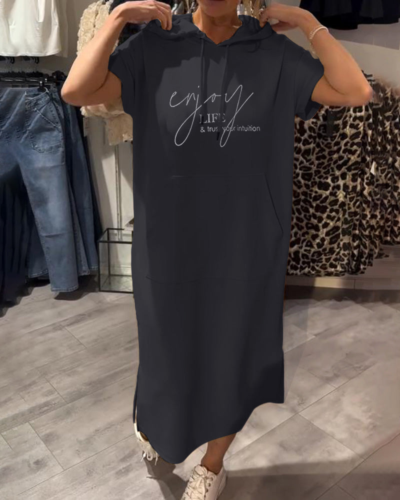 Sandra | Lässiges Hoodie-Kleid
