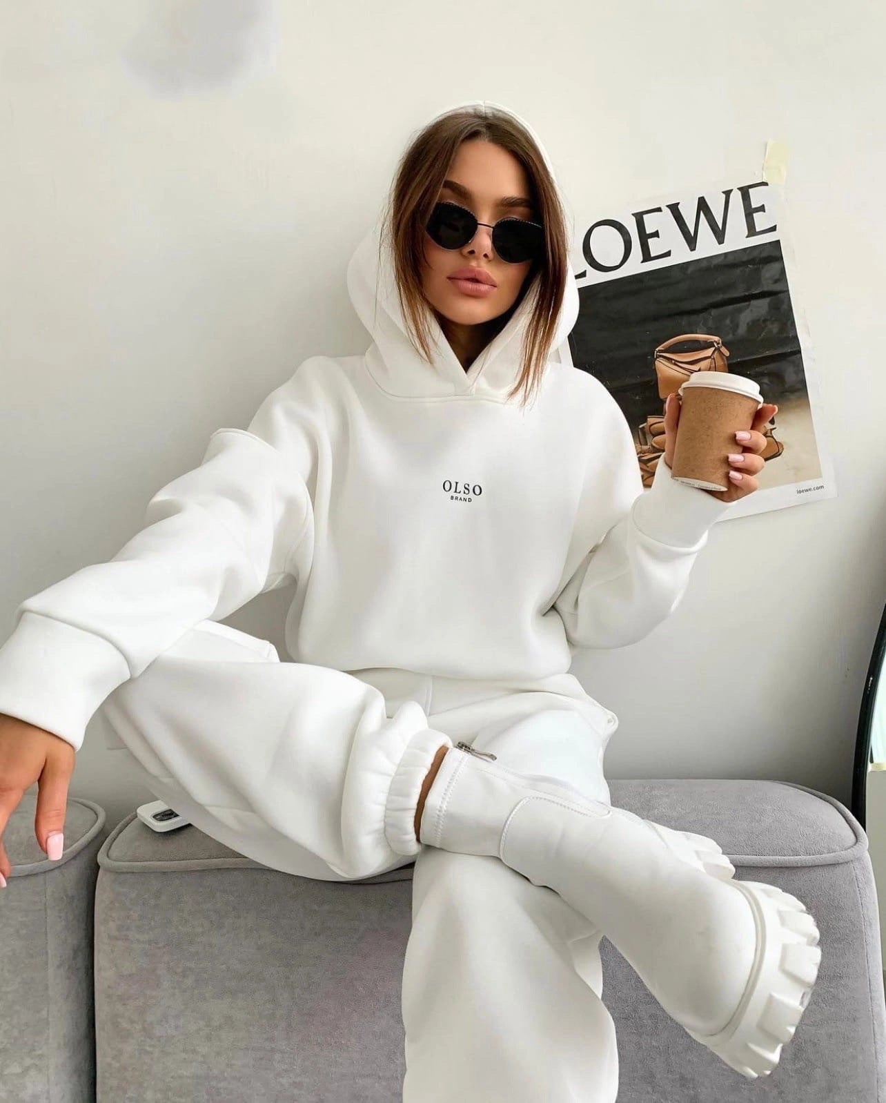 LUNA COZY SET – Strickfleece Loungeanzug