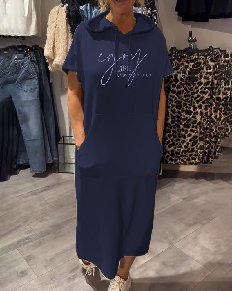 Sandra | Lässiges Hoodie-Kleid
