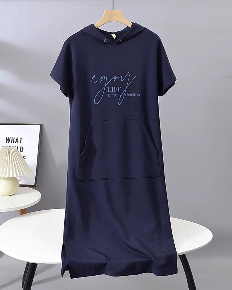 Sandra | Lässiges Hoodie-Kleid