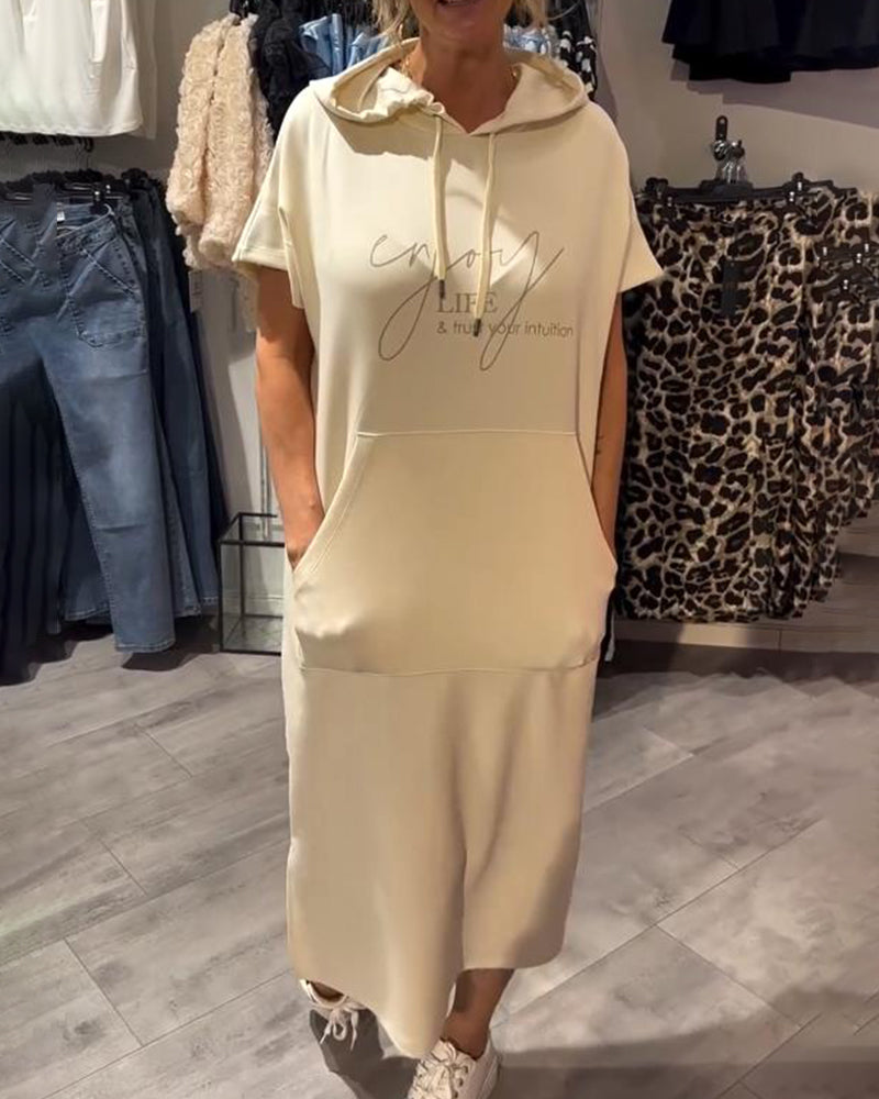 Sandra | Lässiges Hoodie-Kleid