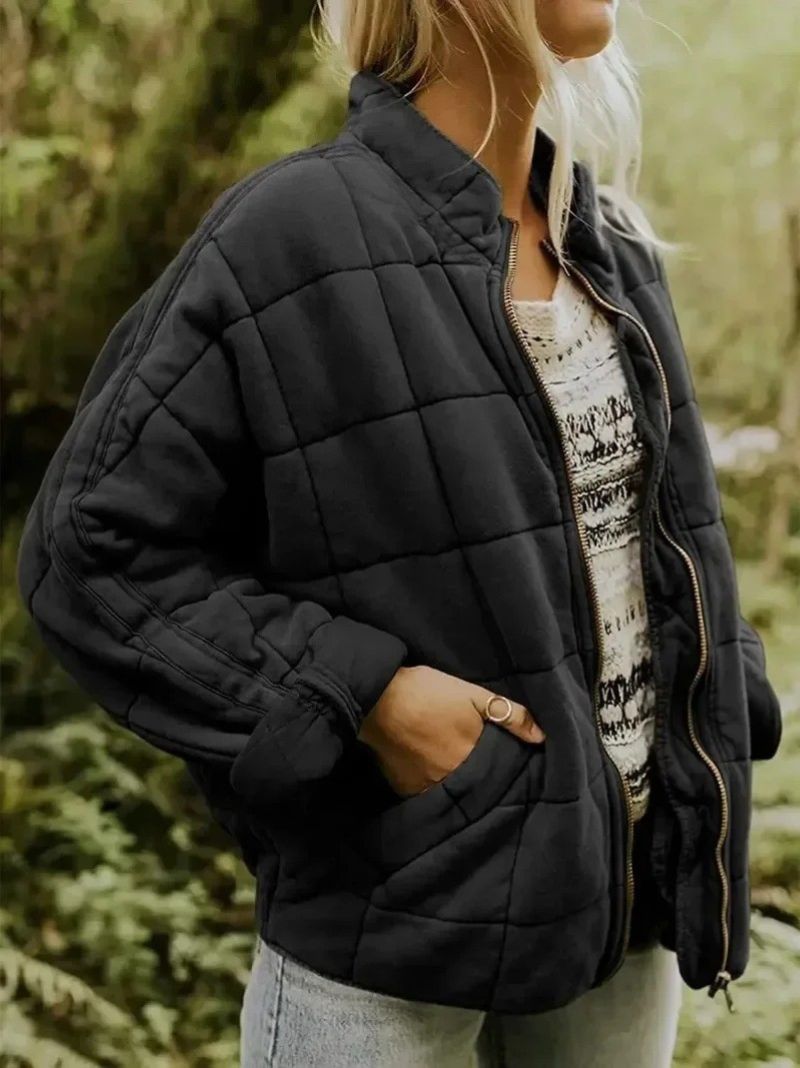 Josiane | Gefütterte Jacke mit eleganter Oversized-Optik