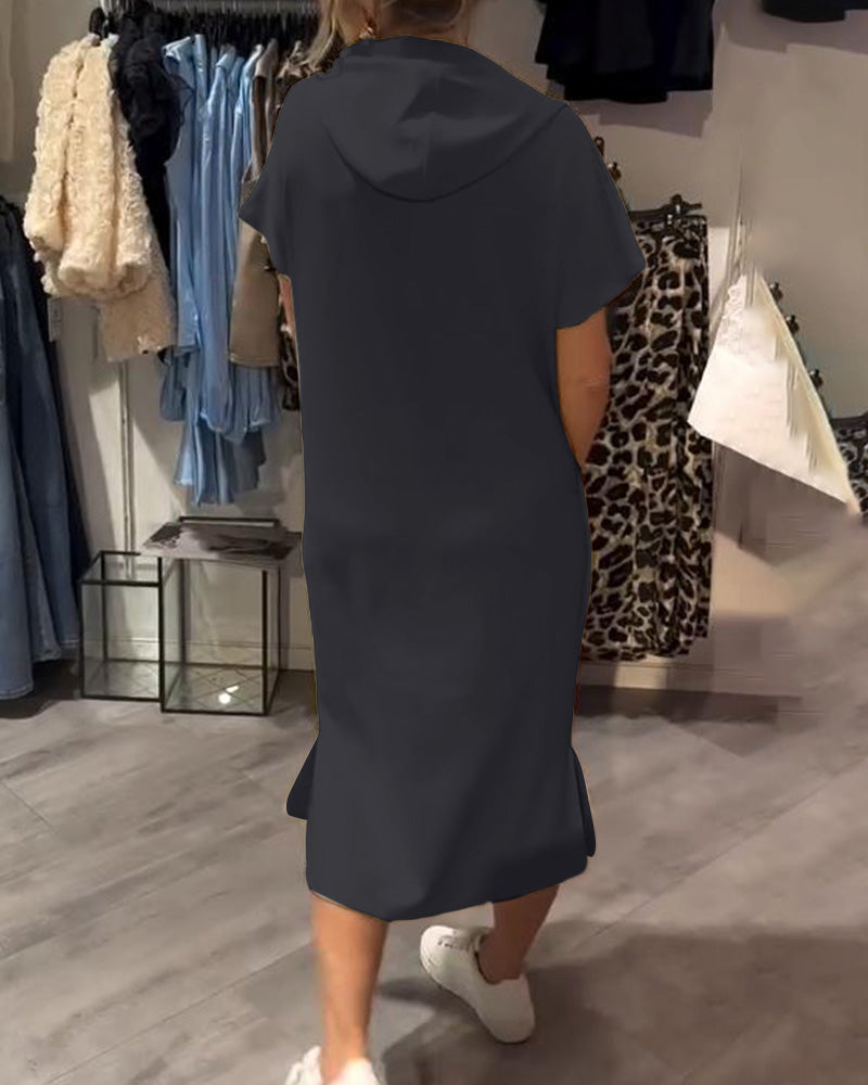 Sandra | Lässiges Hoodie-Kleid