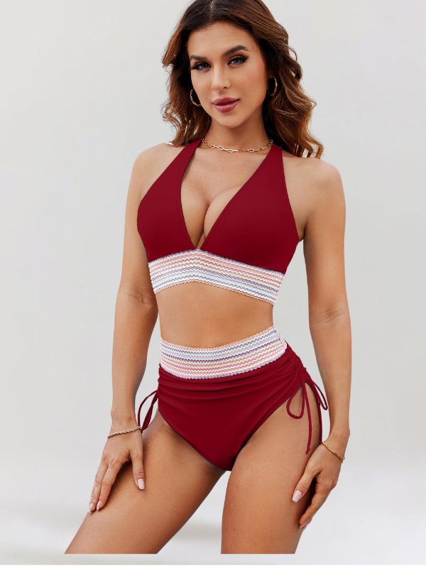 Lidia – Bikini-Set mit Bauchkontrolle und Hoher Taille