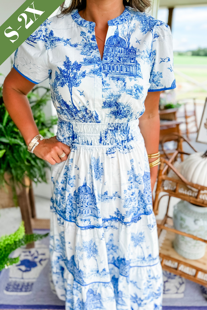 Mylène | Klassisches Maxi-Kleid