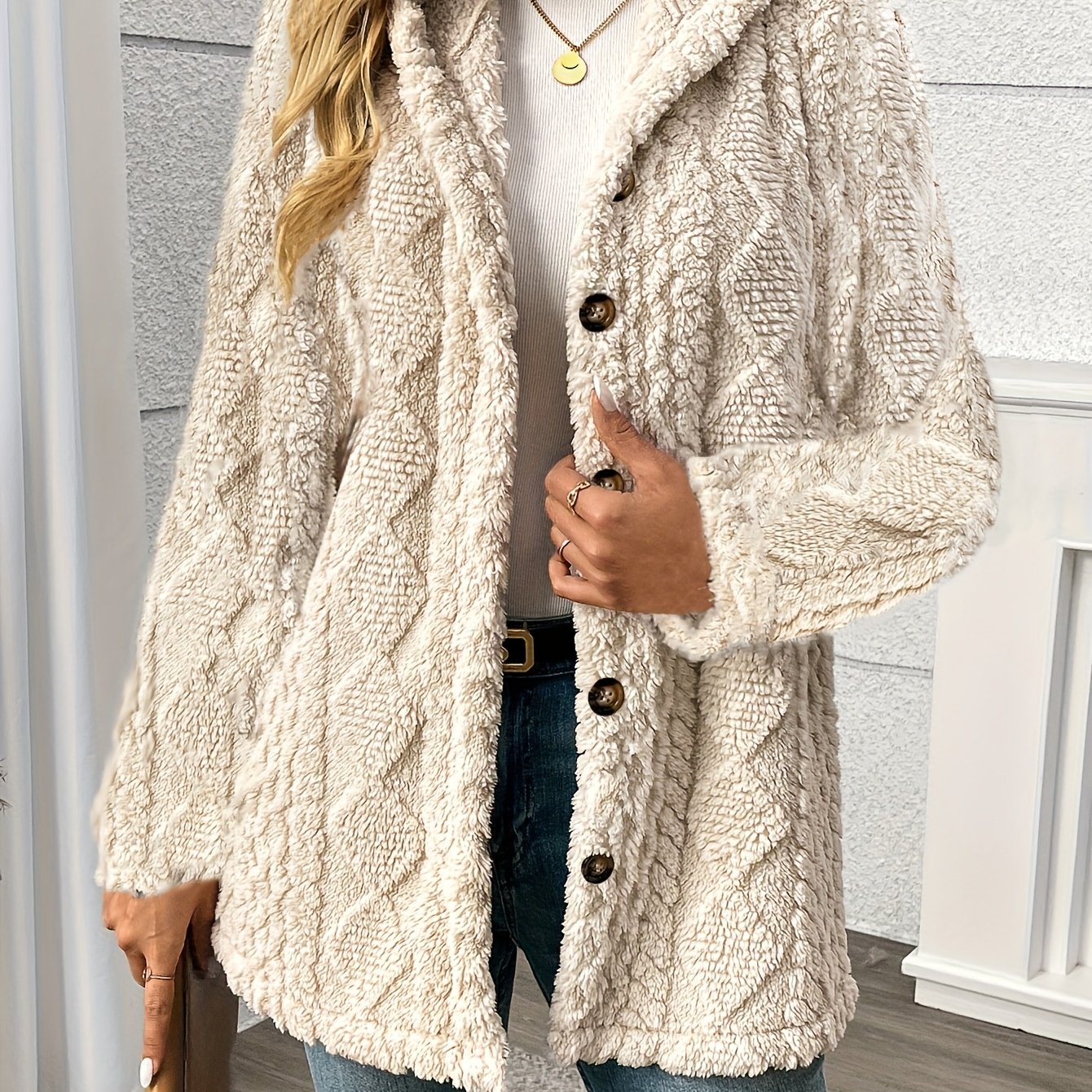 Celine - Weiches Teddy-Weste