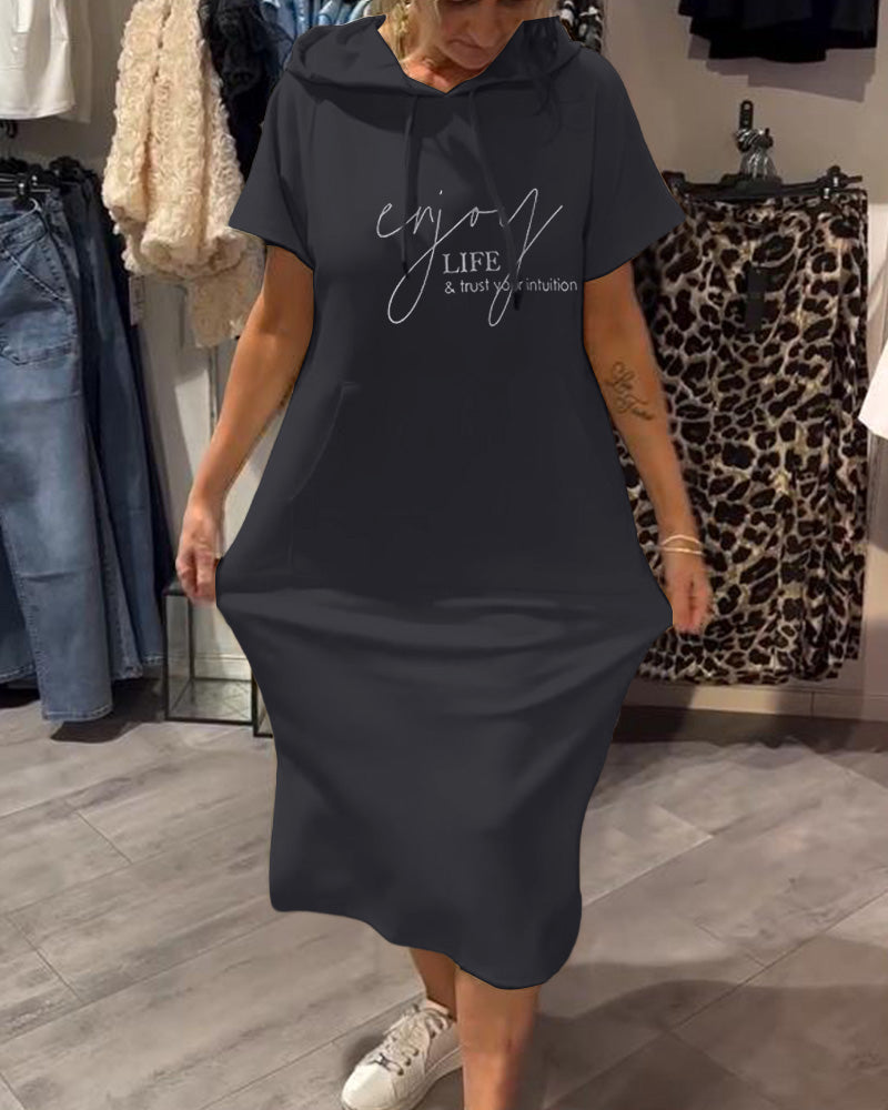 Sandra | Lässiges Hoodie-Kleid