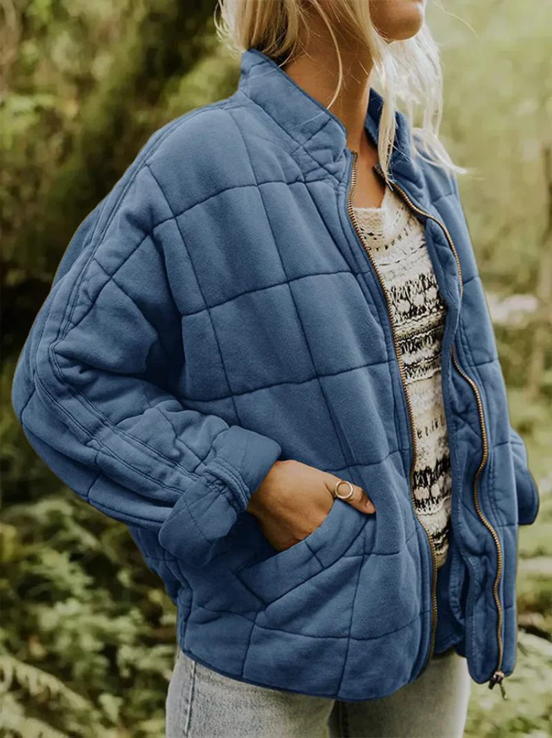 Josiane | Gefütterte Jacke mit eleganter Oversized-Optik