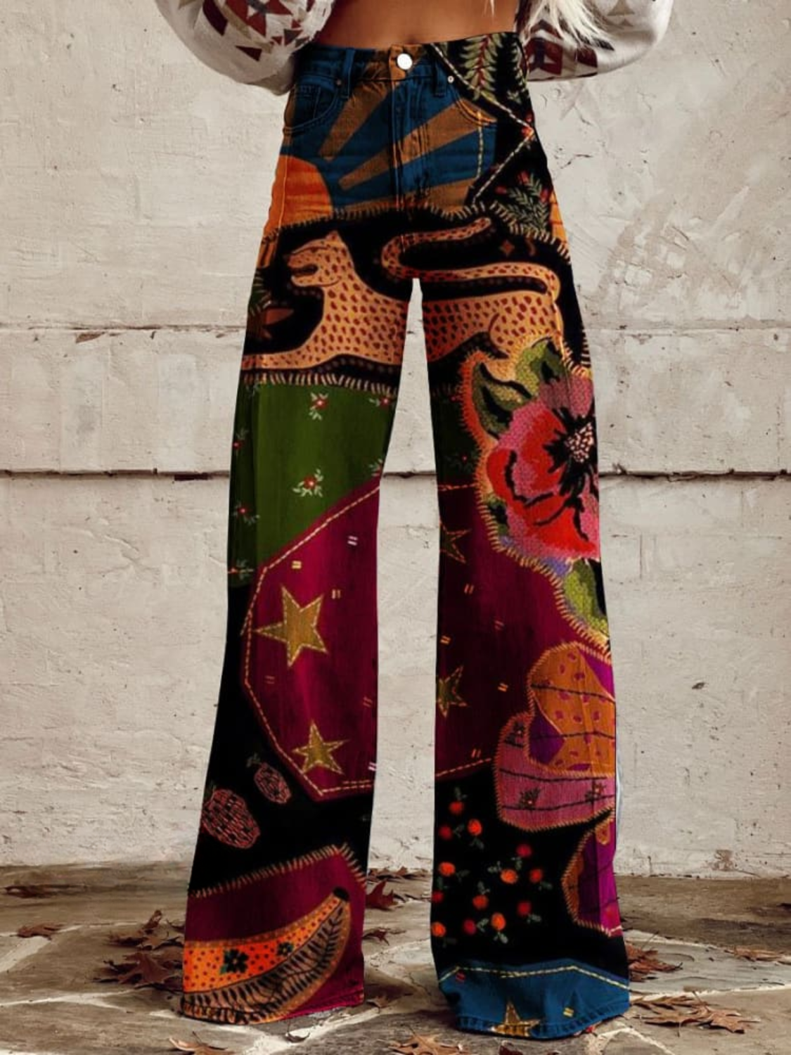 Tahlia | Mitternachtsgarten Boho Hose