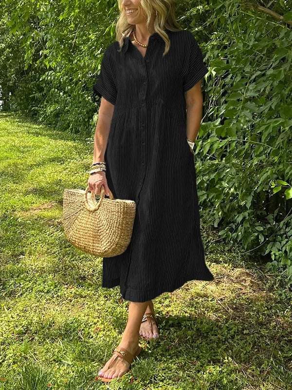 Malina | Maxikleid mit Streifen