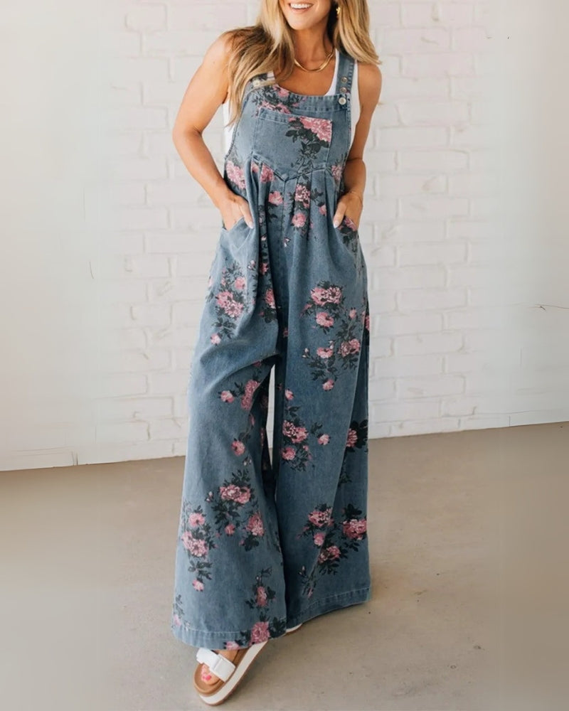 MIRONA - Lässiger Denim-Overall