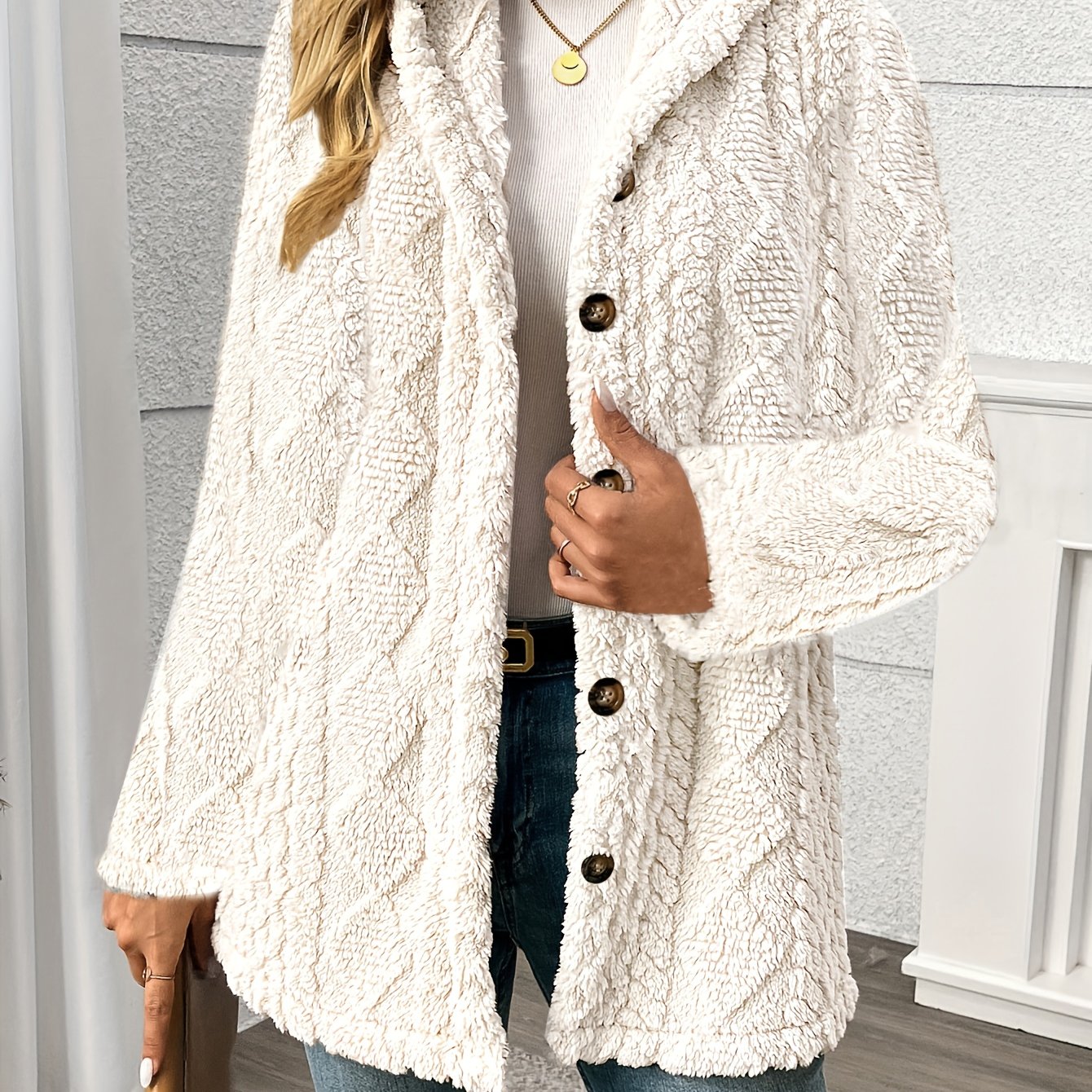 Celine - Weiches Teddy-Weste