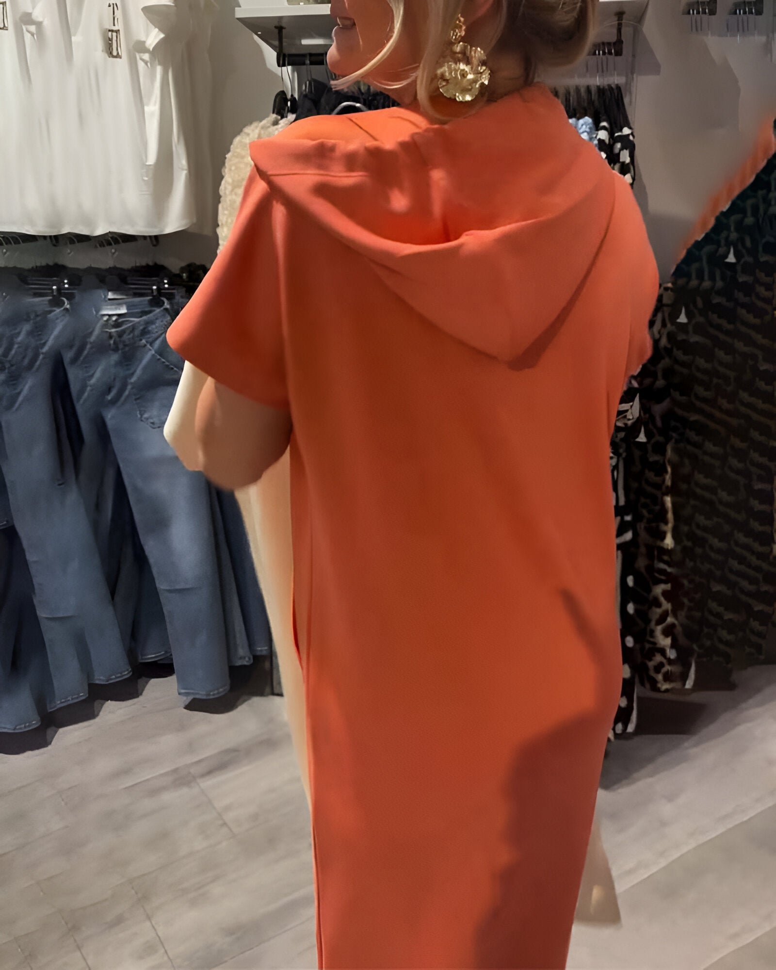 Sandra | Lässiges Hoodie-Kleid