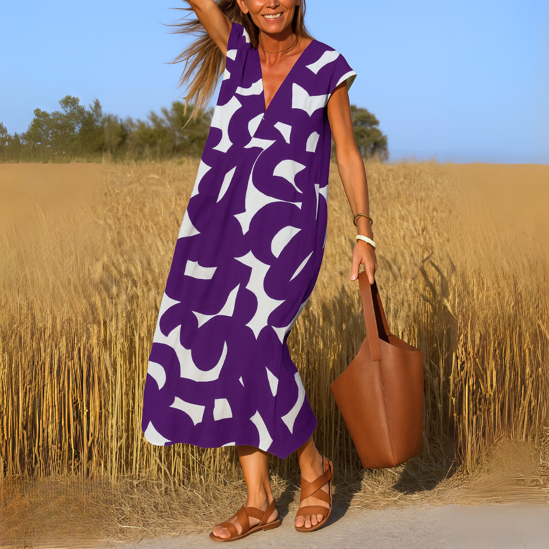Valérie | V-loops Kleid
