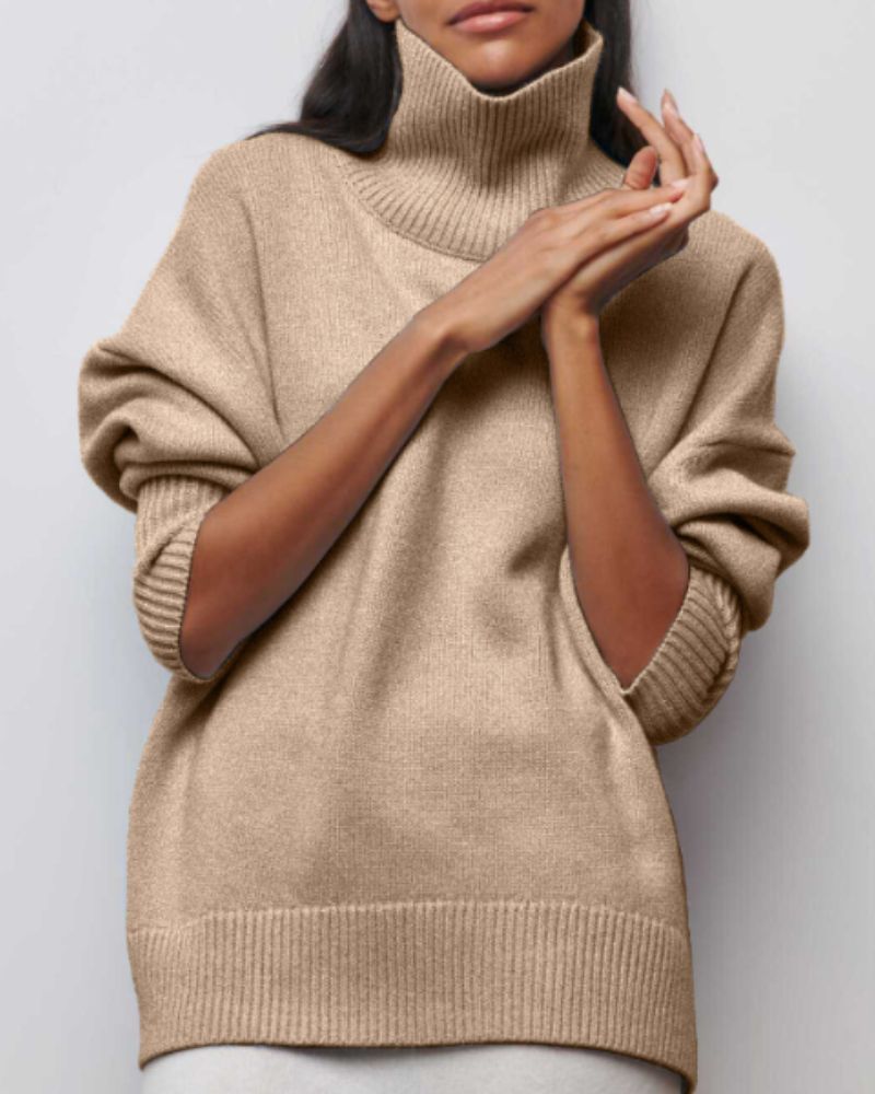 Evy – Rollkragenpullover in Relaxed Fit