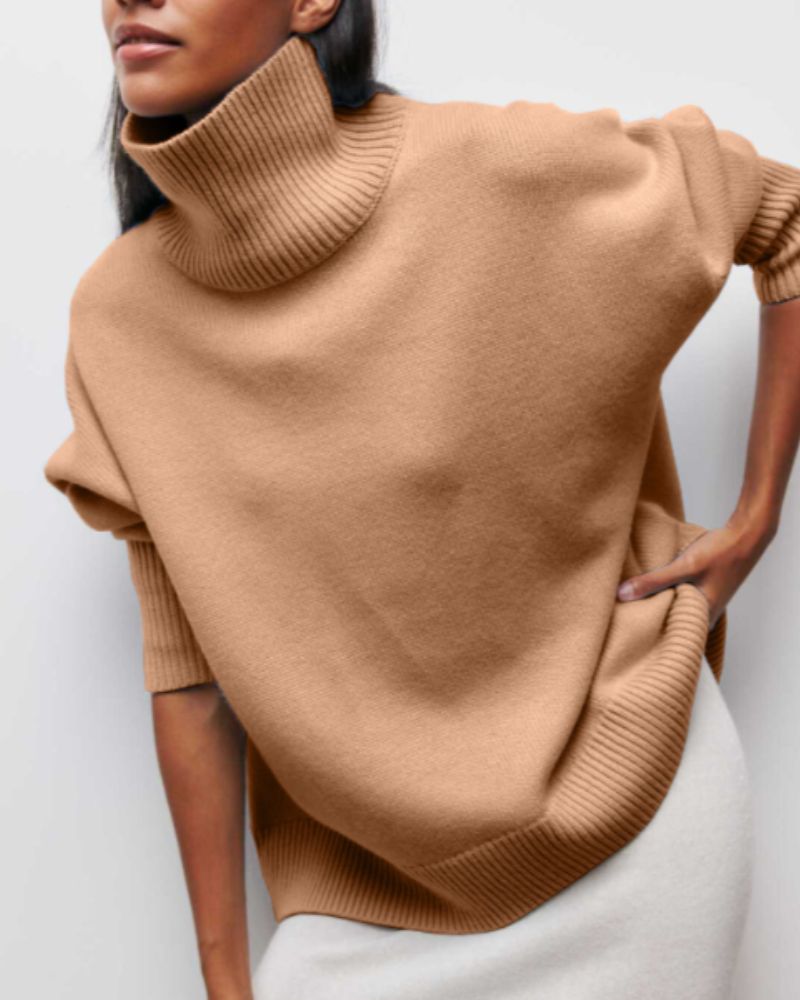 Evy – Rollkragenpullover in Relaxed Fit