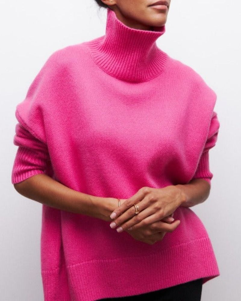 Evy – Rollkragenpullover in Relaxed Fit