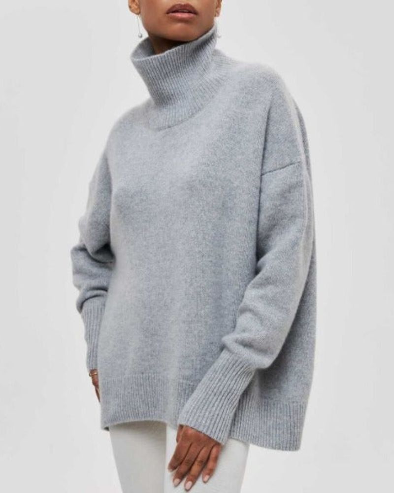 Evy – Rollkragenpullover in Relaxed Fit