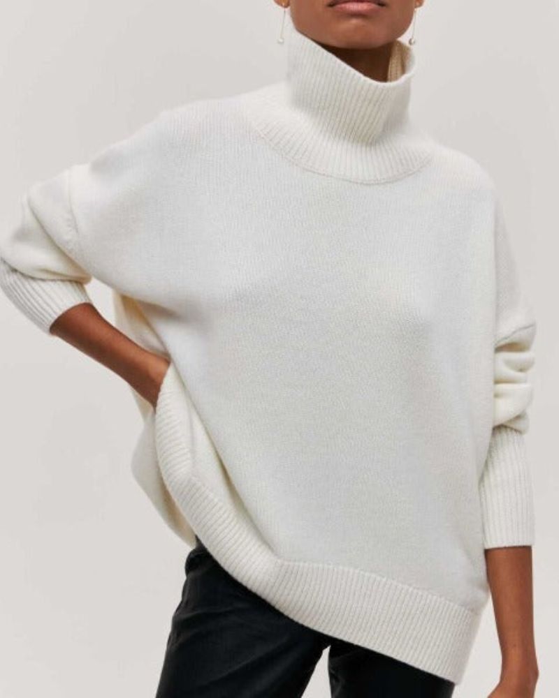 Evy – Rollkragenpullover in Relaxed Fit