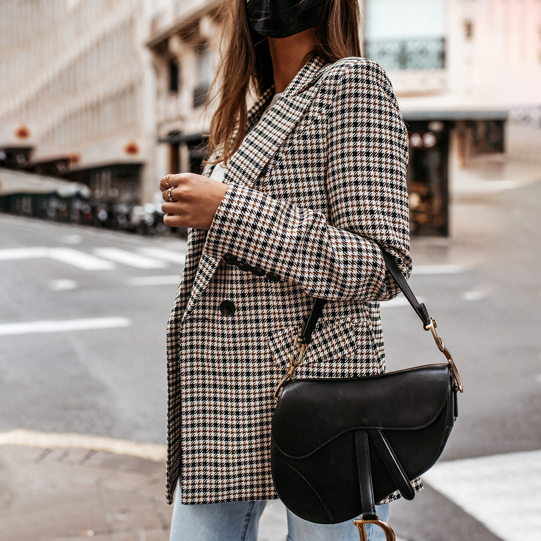 SERENA – Karierter Blazer mit zeitloser Schneiderkunst