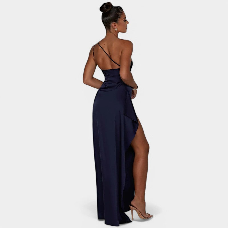 SERENYA – Luxuriöses Satin-Abendkleid