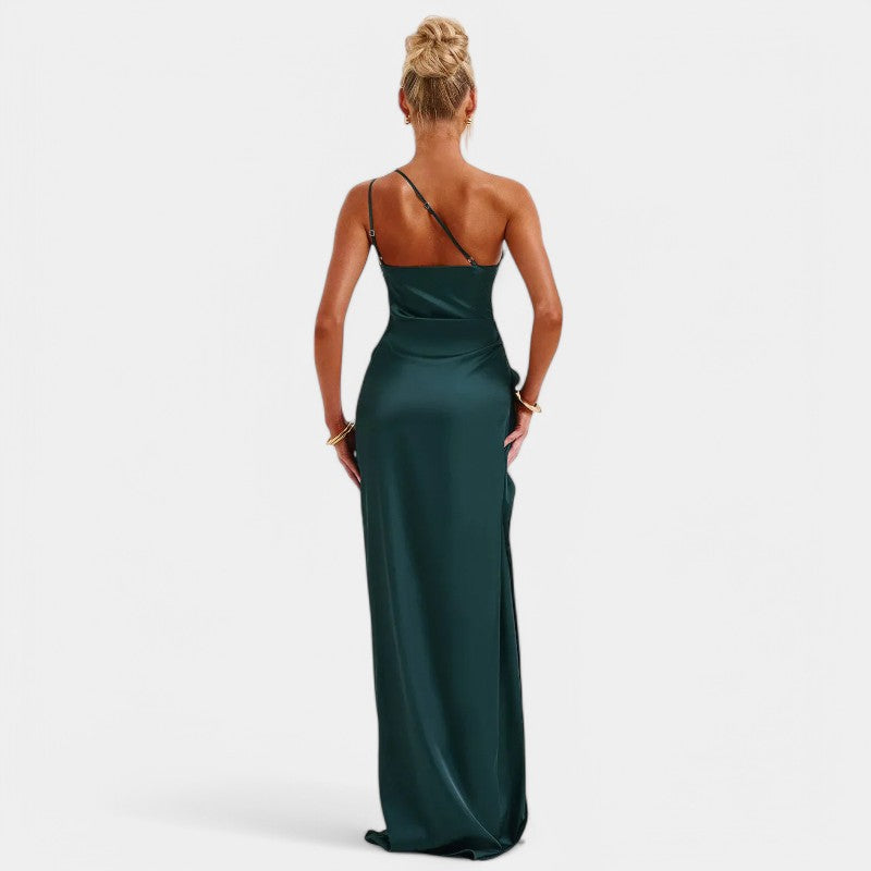 SERENYA – Luxuriöses Satin-Abendkleid