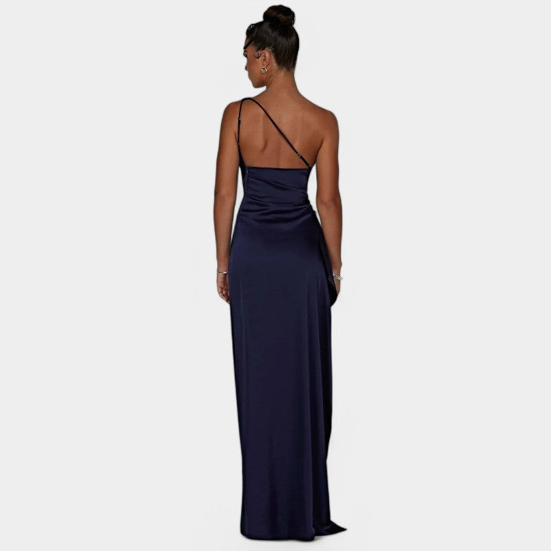 SERENYA – Luxuriöses Satin-Abendkleid