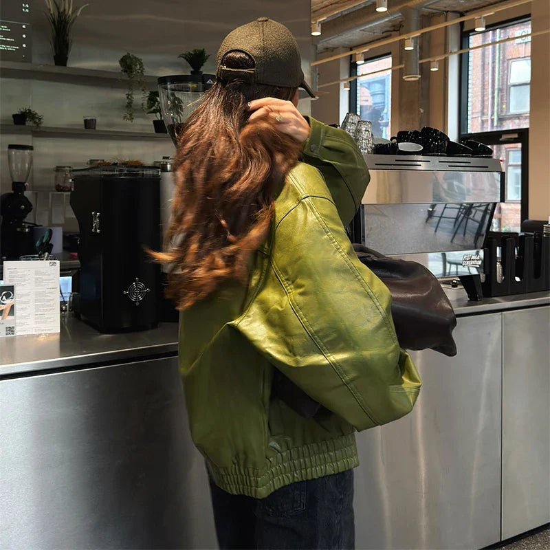 EMERYN – Street Chic Lederjacke für Damen