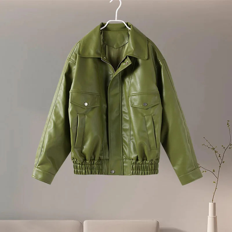 EMERYN – Street Chic Lederjacke für Damen
