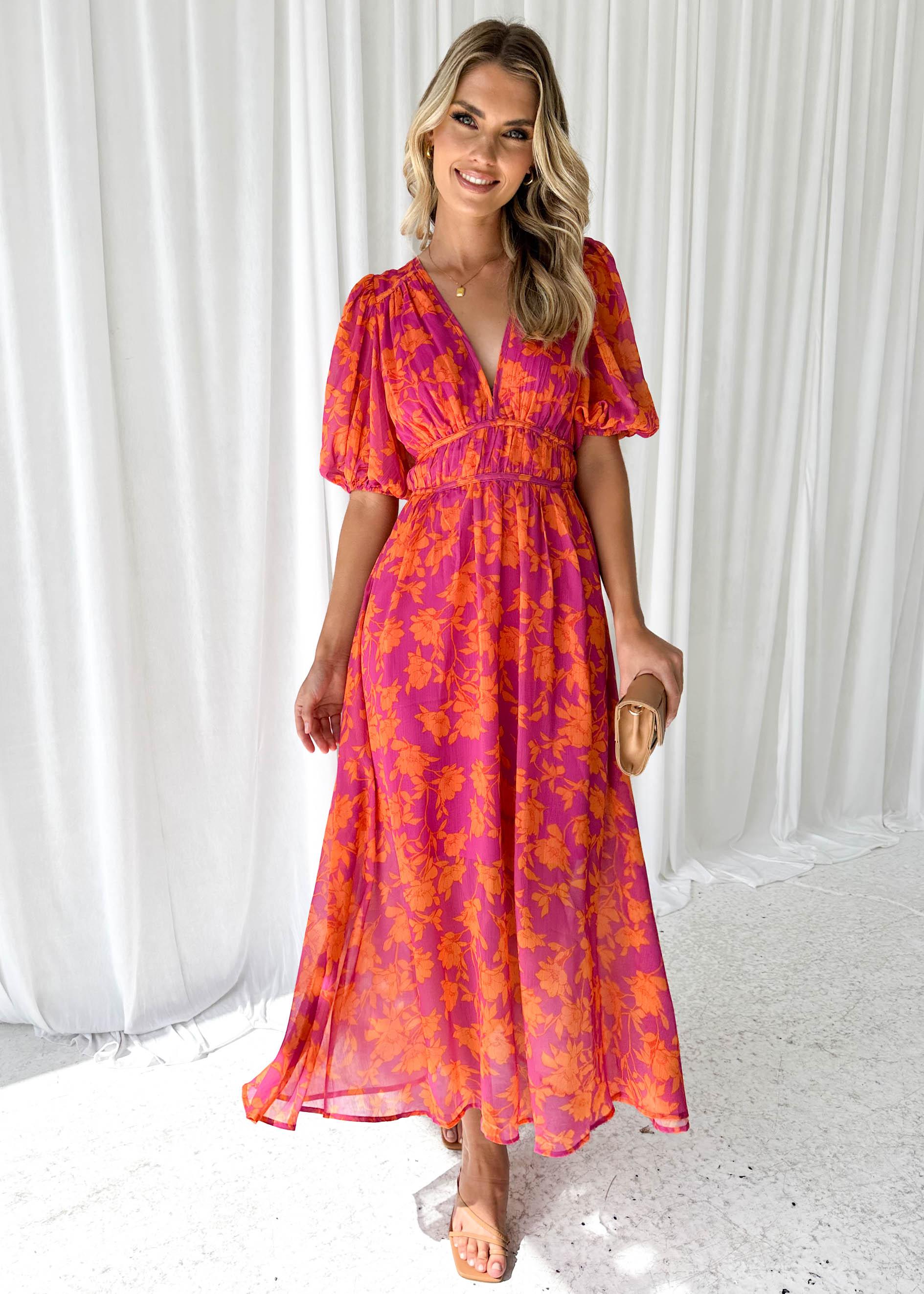 Nalia | Maxi Lente Kleid